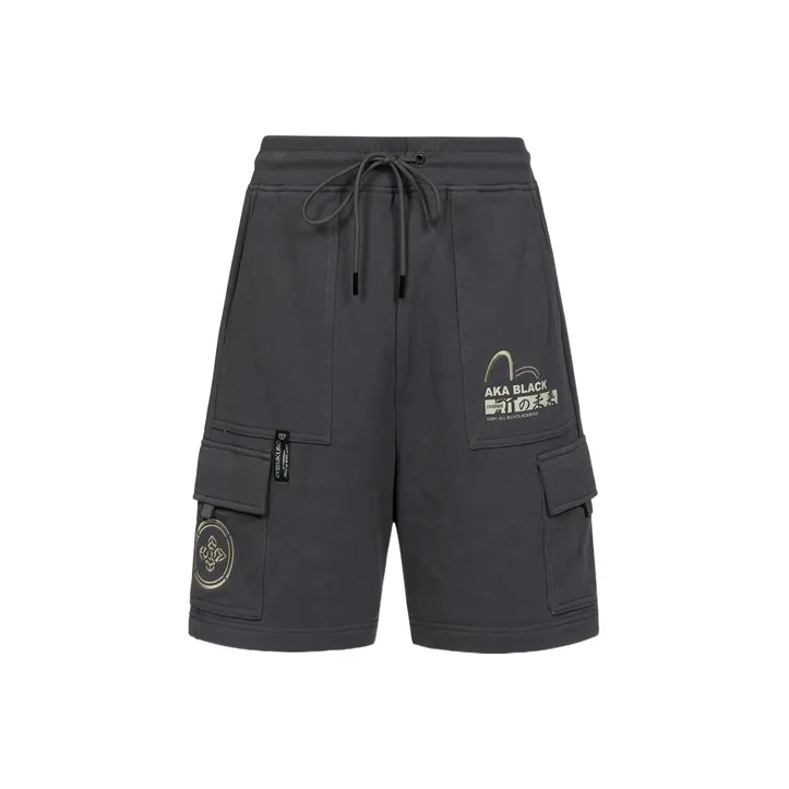 EVISU Cargo Shorts Men's Dark Gray-0