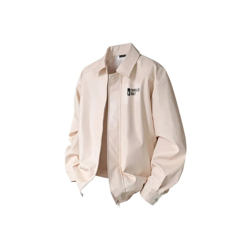 CHARLIE GOLF Leather Jacket Unisex-2