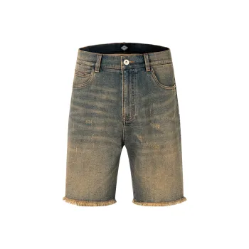 23R+ Denim Shorts Men Blue