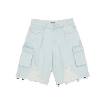 Randomevent Denim Shorts Unisex Blue