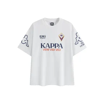 Kappa T Shirt Unisex Korean White