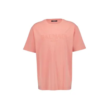 BALMAIN T Shirts Men Pink