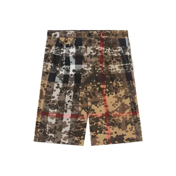 Burberry Casual Shorts Men's Camouflage