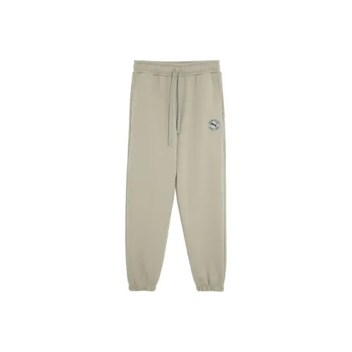 PUMA Casual Pants Unisex Light Gray