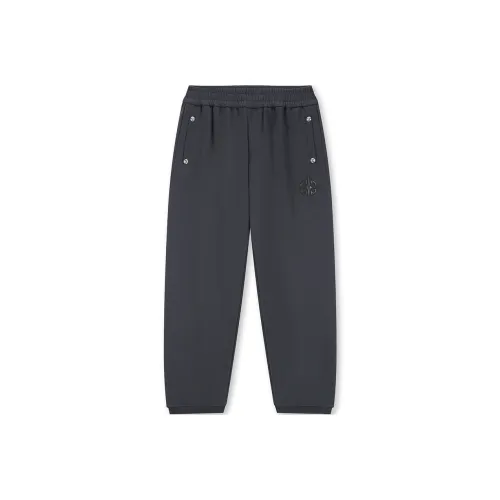 DICETINY Casual Pants Unisex Black