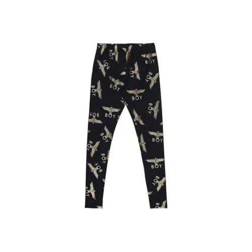 Boy London Casual Pants Men's Black/Gold