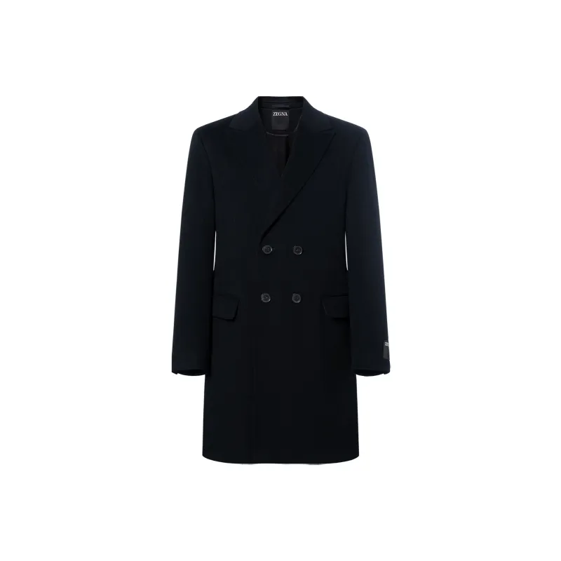 Zzegna Coats Men Black-0