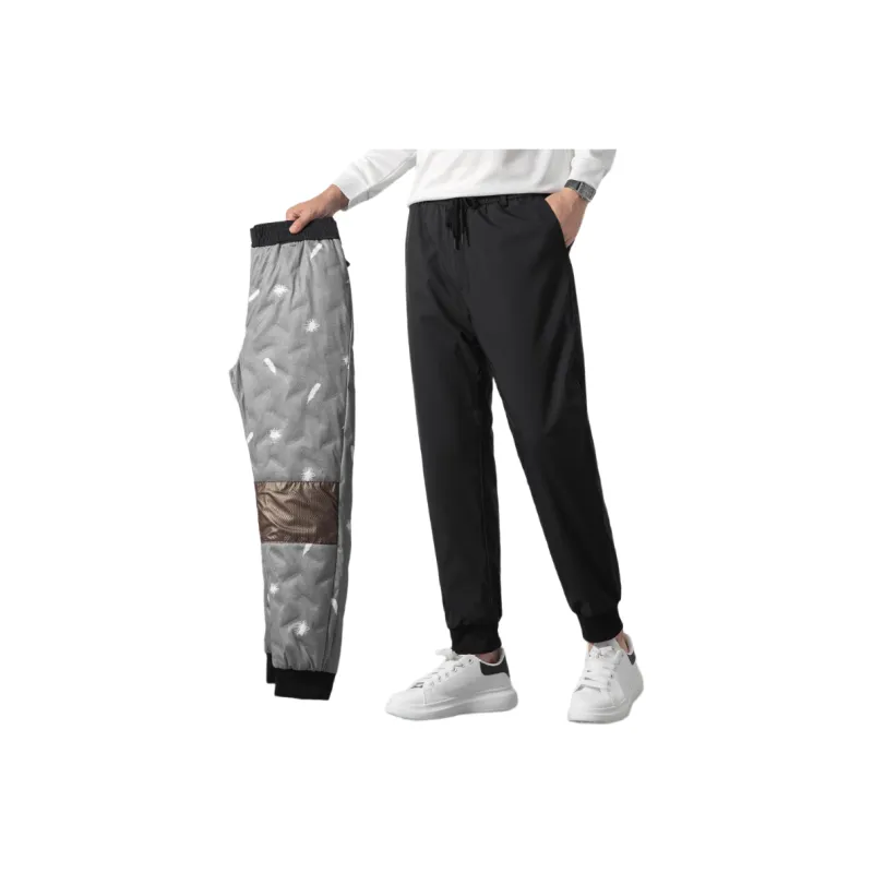 SNOW FLYING Down Pants Men's Black-0