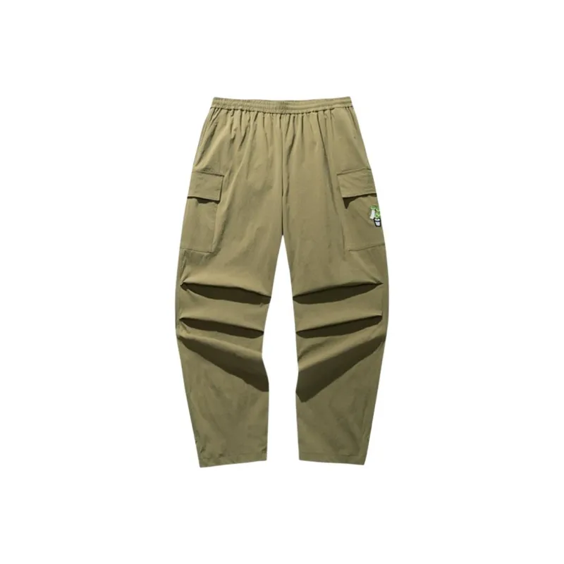 Anta x YOUHUAZHISHUO LIANMINGKUAN Life Collection Casual Pants Unisex Wisteria Green-0