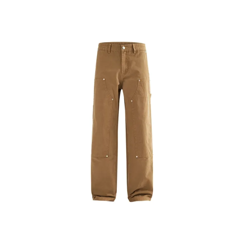 REDCHARCOAL Casual Pants Men's Khaki-0