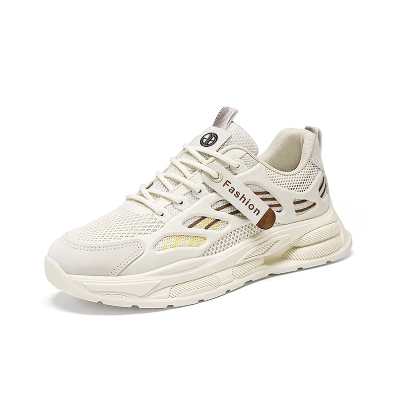 Yi Jiabao Abrasion Resistant Slip Resistant Low Top Chunky Sneakers Men's-4