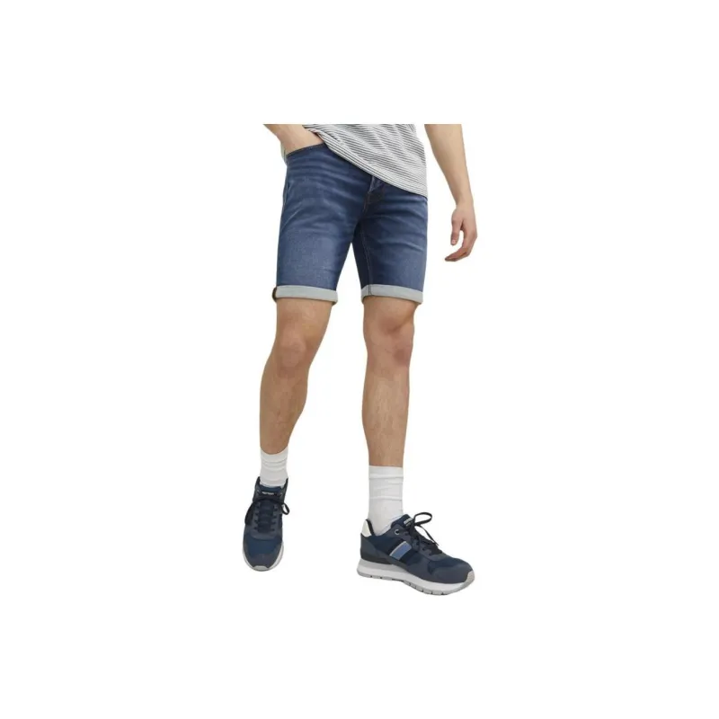 JACK JONES· Denim Shorts Men's Dark Blue-0