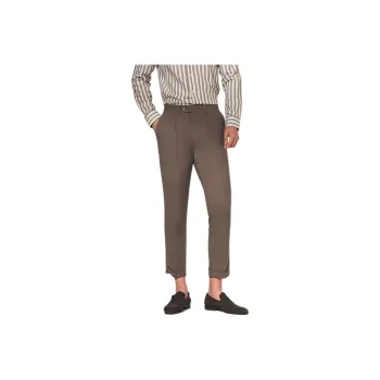 JODOLL Suit Trouser Men's Dark Coffee