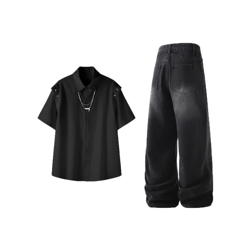 ROSECREED Shirt Matching Set Unisex-1