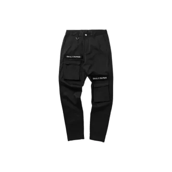 Daily Paper Casual Pants Men Black