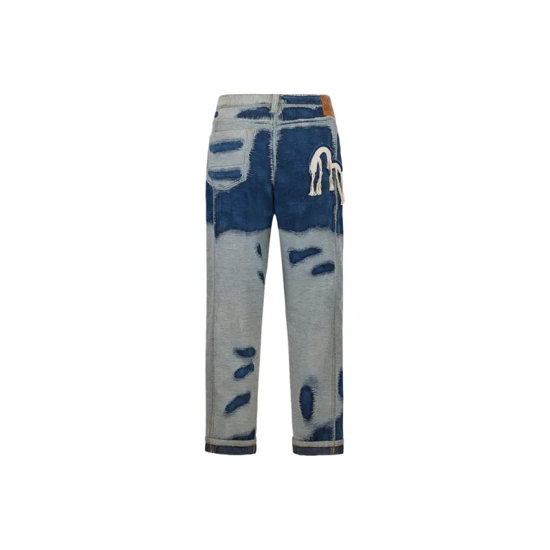 EVISU Jeans Men Denim Blue-0