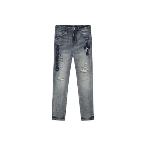 JOHN RICHMOND SS24 Jeans Men's Dark Denim Blue