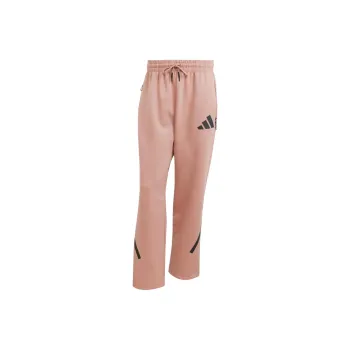 Adidas SportswearZ.N.E. FW24 Open-Hem Joggers Knitted Sports Pants Men's Pink