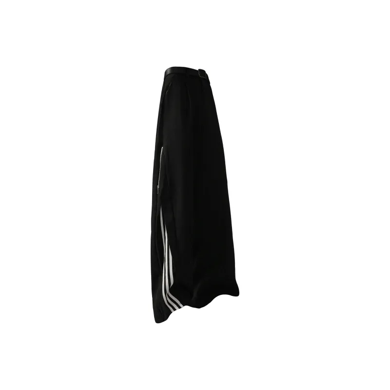 LA'T.WEEKEND Casual Pants Unisex Black-0