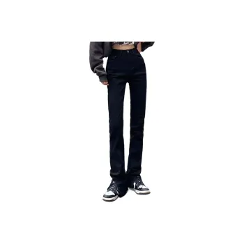 MGXEK Jeans Unisex Black