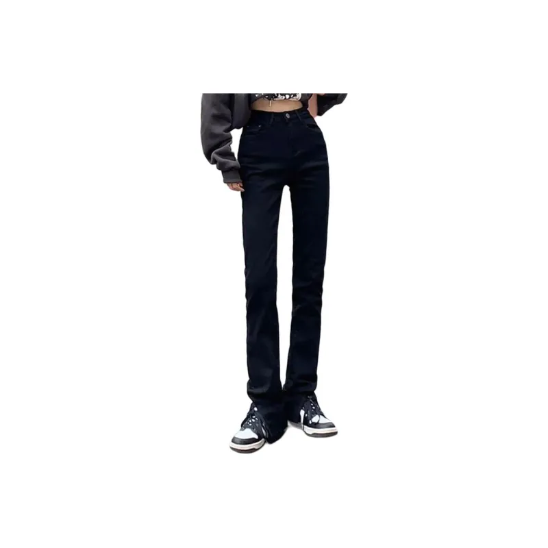 MGXEK Jeans Unisex Black-0