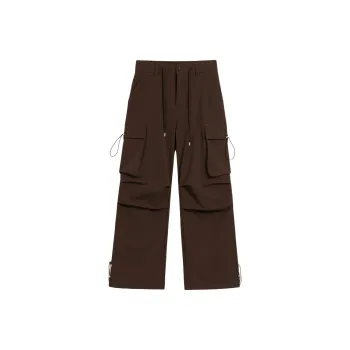 SONGS ALONG Cargo Pants Unisex Mocha