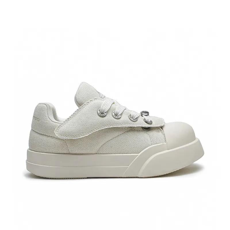 Hip Speed Height Increasing Low Top Canvas Shoes Unisex-7