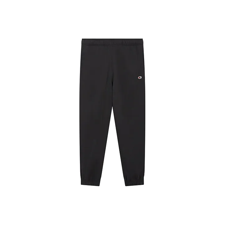 Champion FW24 Script Shop Knitted Sports Pants Unisex Black-0
