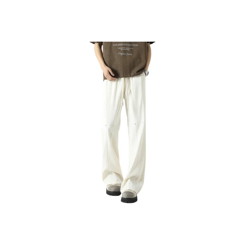WARNING LIGHT Casual Pants Unisex-0