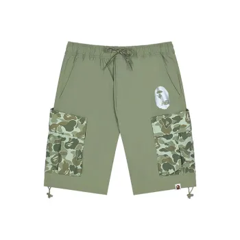 A Bathing Ape X New Balance Casual Shorts Men Green