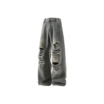 JUNGLE PANDA Jeans Unisex Black