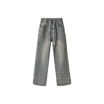 HELEH Jeans Unisex Vintage Blue