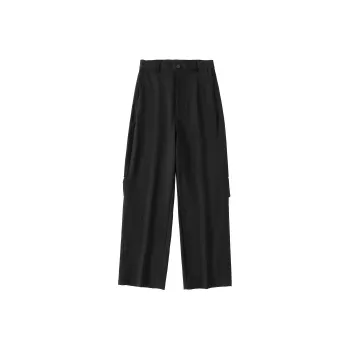 Crying Center Casual Pants Unisex Black