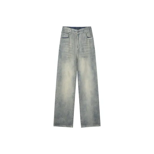 SCHEPPERHEYN Jeans Unisex Blue Yellow Mud