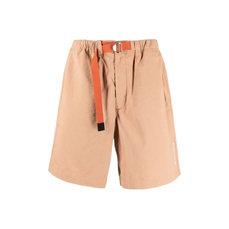 KENZO Logo print Belted Shorts-0