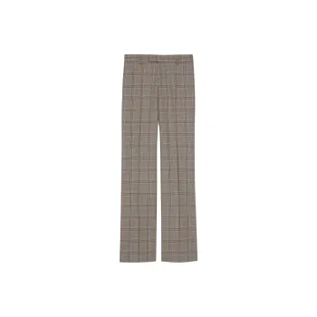 GUCCI Prince Of Wales Wool Check Pants