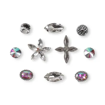 XMISTUO Metal Fittings Three Dimensional Decorative Shoe Buckles With A Sense Of Design Women's