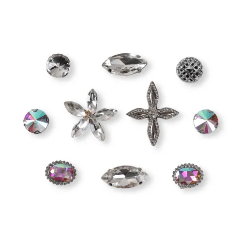 XMISTUO Metal Fittings Three Dimensional Decorative Shoe Buckles With A Sense Of Design Women's