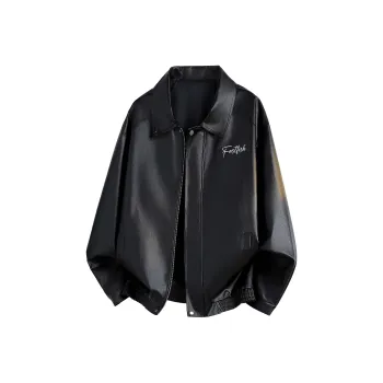 FASTFISH Leather Jackets Unisex
