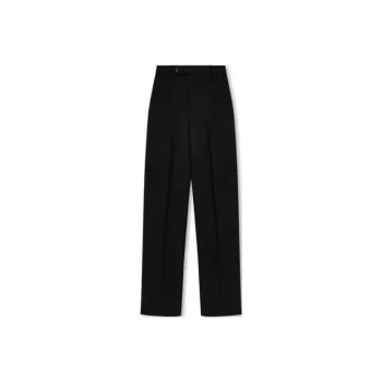 Alexander McQueen Wide Leg Tailored Trousers
