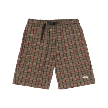 Stussy Casual Shorts Men Beige Yellow