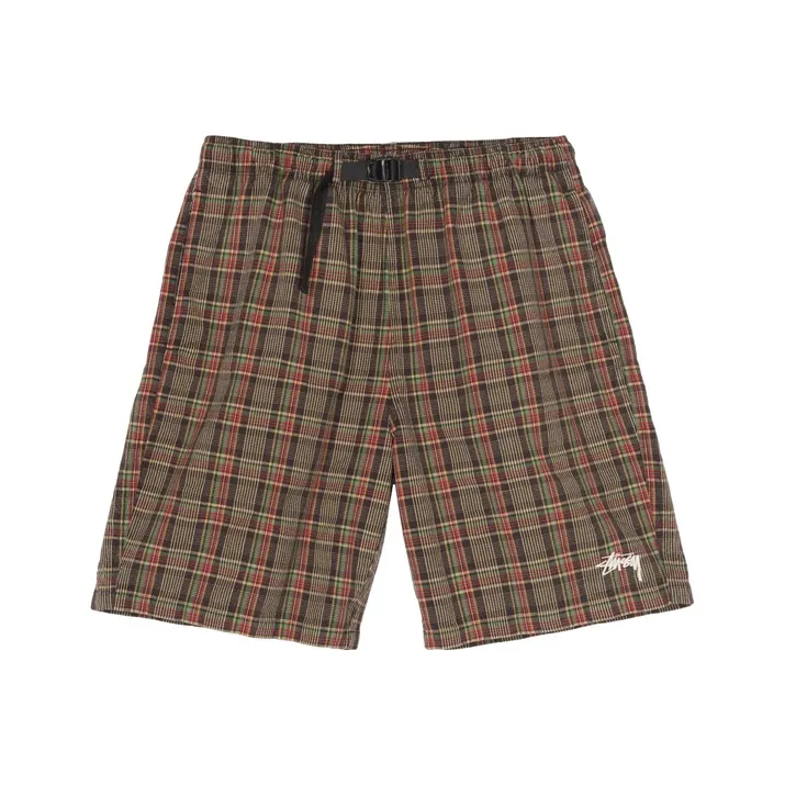Stussy Casual Shorts Men Beige Yellow-0