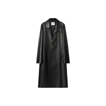COURREGES Leather Coat