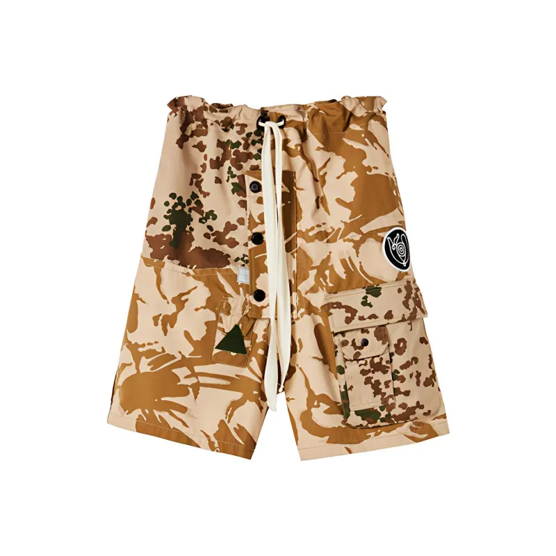 LOEWE Cargo Shorts Men Khaki-0