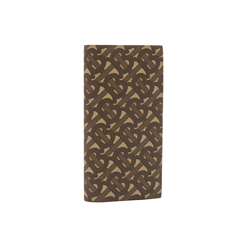 Burberry Cow Leather Wallet Men's Brown-2