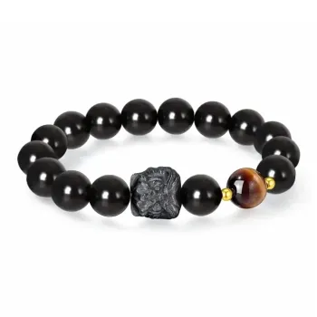JUICY GRAPE Obsidian Bracelets Unisex