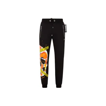 PHILIPP PLEIN Casual Pants Men Black
