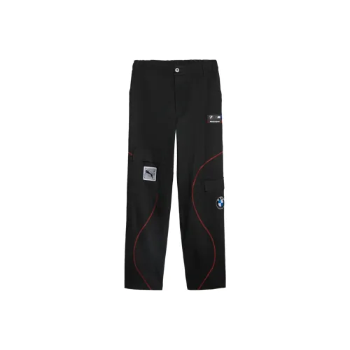 Bmw X PUMA Summer Court Casual Pants Unisex Black