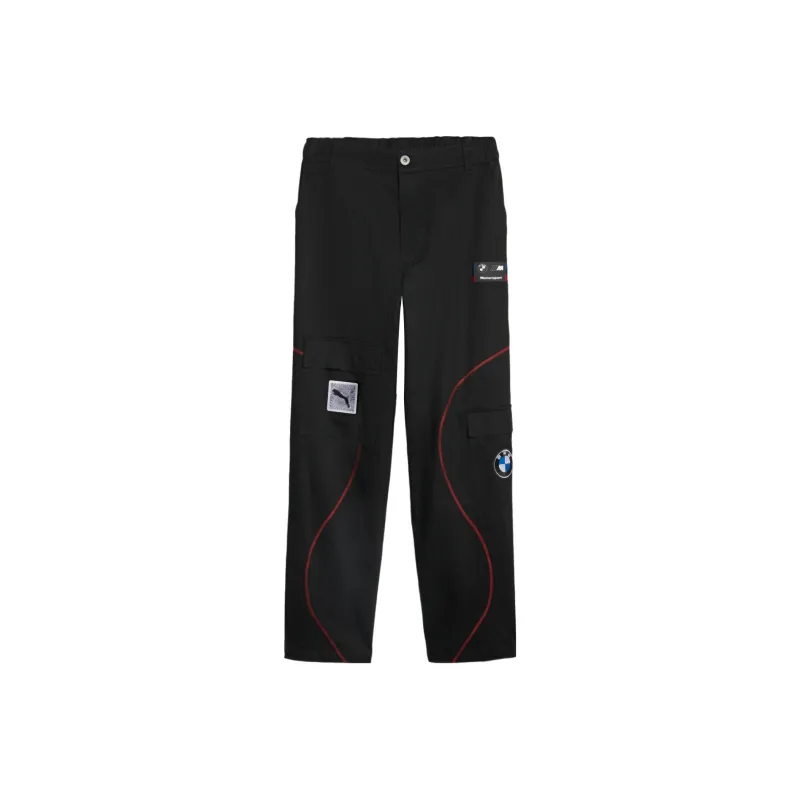 Bmw X PUMA Summer Court Casual Pants Unisex Black-0