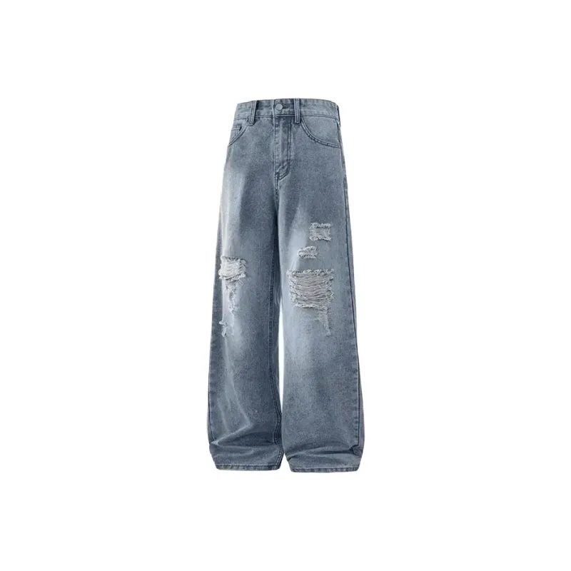 Qnxeey Jeans Unisex-6